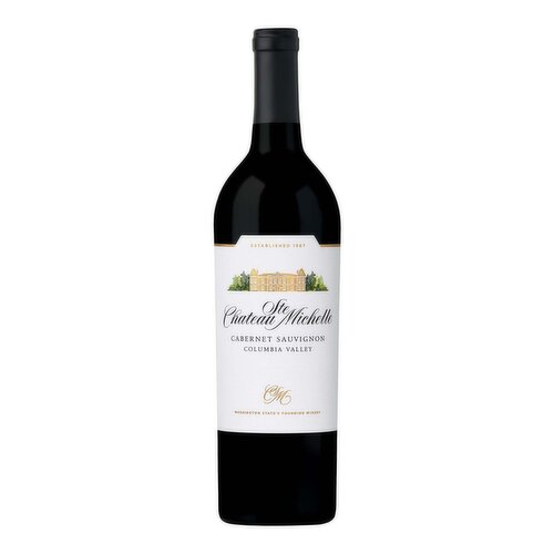 Chateau Ste. Michelle Cabernet Sauvignon Washington Red Wine, 750 ml    