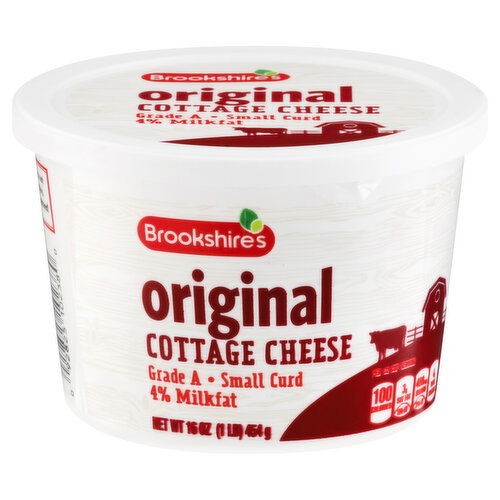 Brookshire's Original Small Curd 4% Milkfat Cottage Cheese