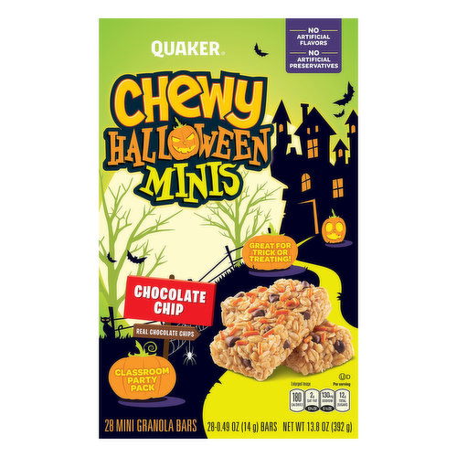 Quaker Granola Bars, Chocolate Chip with Sprinkles