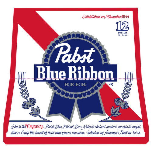 Pabst Blue Ribbon Beer - 12 Each