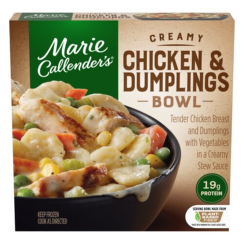Marie Callender's Creamy Chicken & Dumplings Bowl Frozen Meal - 12 Ounce