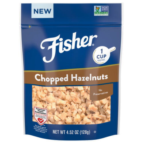 Fisher Hazelnuts, Chopped