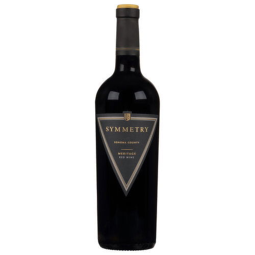 Symmetry Meritage, Red Wine, Sonoma County