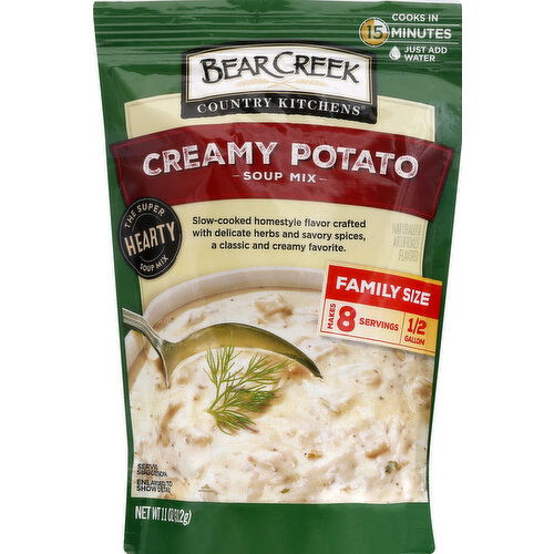 Bear Creek Country Kitchens Soup Mix, Creamy Potato, Family Size