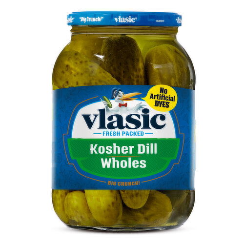 Vlasic Kosher Keto Friendly Dill Whole Pickles