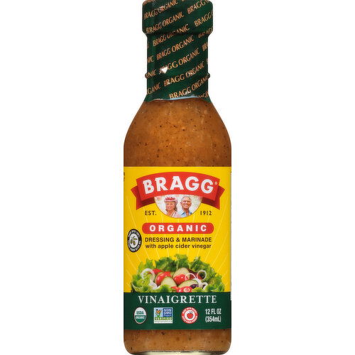 Bragg Dressing & Marinade, Organic, Vinaigrette