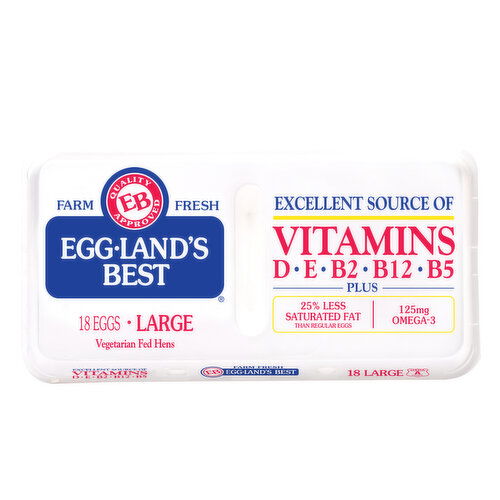 Eggland's Best Classic Large White Eggs,