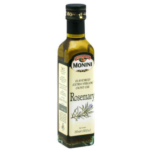 Monini Olive Oil, Extra Virgin, Rosemary Flavored