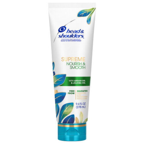 Head & Shoulders Conditioner, Scalp & Hair, Nourish & Smooth