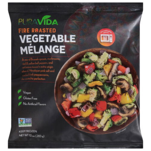 PuraVida Vegetable Melange, Fire Roasted