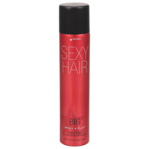 Sexy Hair Hairspray, Volumizing, Spray & Play