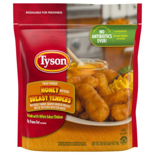 Tyson Honey Breast Tenders, Battered