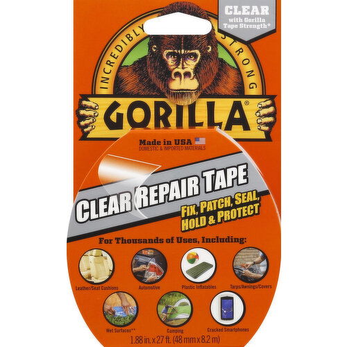 Gorilla Tape, Clear Repair