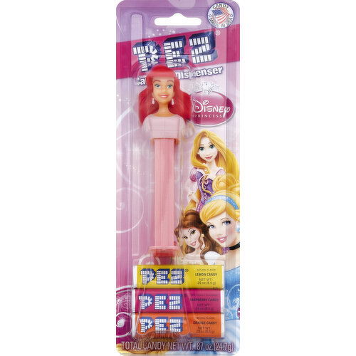 Pez Candy & Dispenser, Disney Princess