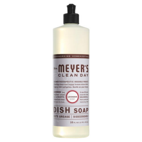 Mrs. Meyer's Dish Soap, Lavender Scent