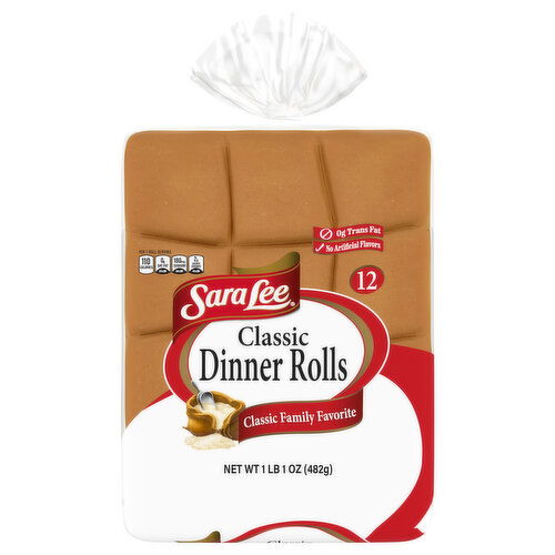Sara Lee Classic Dinner Rolls - 12 Each