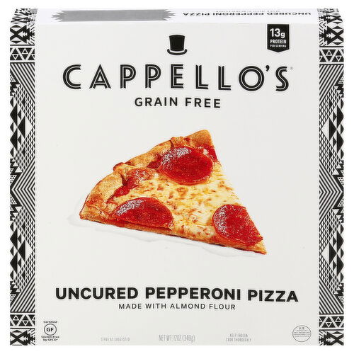 Cappello's Pizza, Grain Free, Uncured Pepperoni