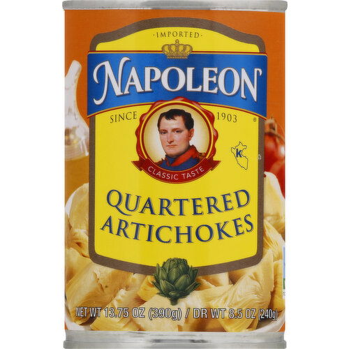 Napoleon Artichokes, Quartered