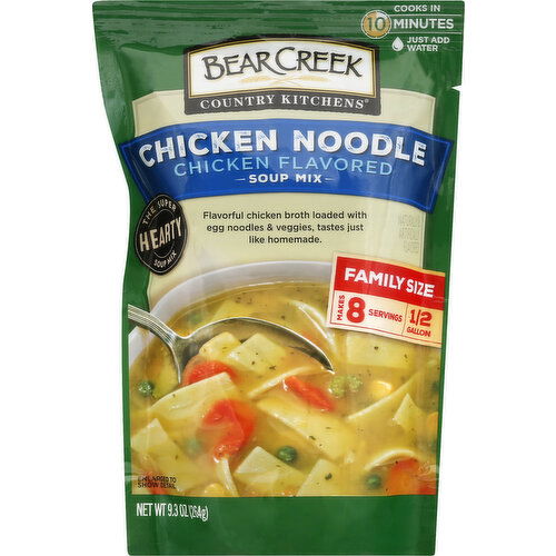 Bear Creek Country Kitchens Soup Mix, Chicken Noodle, Family Size