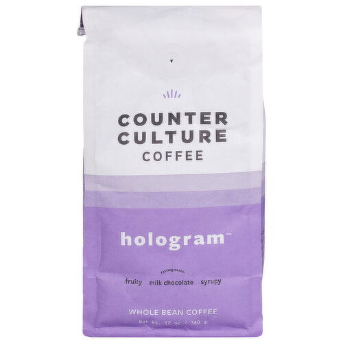 Counter Culture Coffee, Whole Bean, Hologram - 12 Ounce