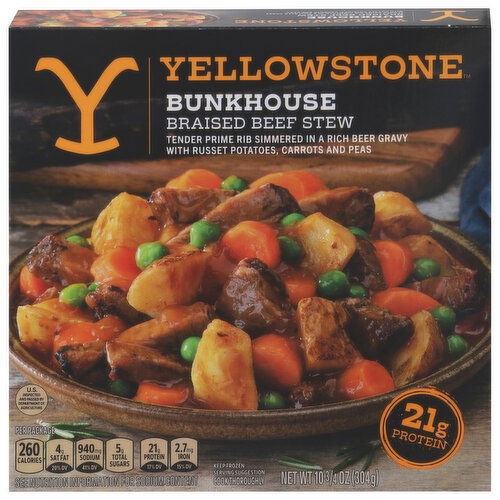 Yellowstone Braised Beef Stew, Bunkhouse - 10.75 Ounce