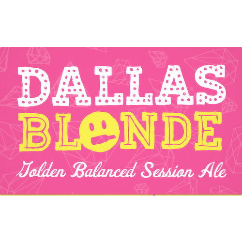 Deep Ellum Brewing Beer, Dallas Blonde