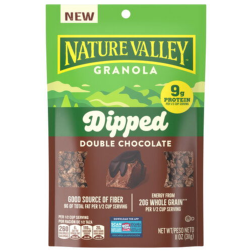 Nature Valley Dipped Double Chocoalte Granola - 11 Ounce
