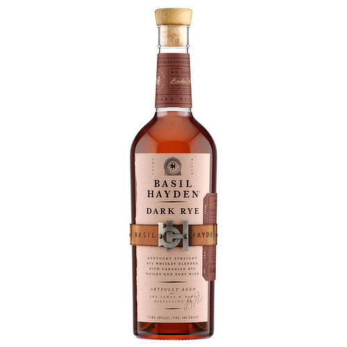 Basil Hayden Dark Rye Kentucky Whiskey, 750 ml    