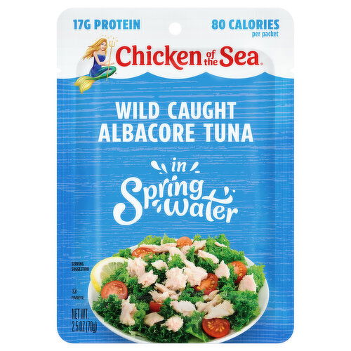 Chicken of the Sea Albacore Tuna, Wild Caught