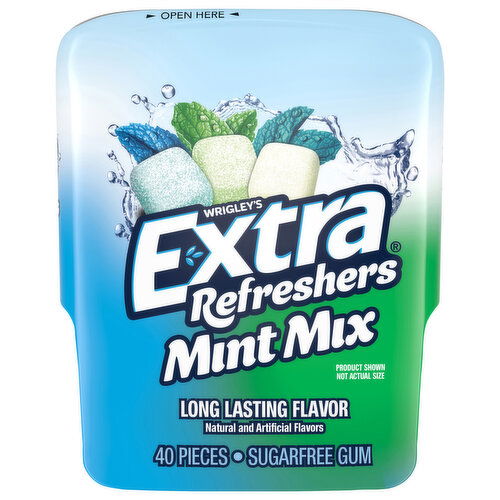 Extra Gum, Sugar Free, Mint Mix