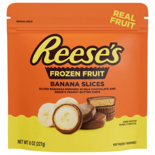 Reese's Frozen Fruit Banana Slices - 8 Ounce