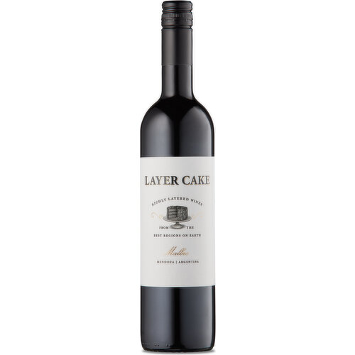 Layer Cake Malbec Argentina Red Wine, 750 ml    