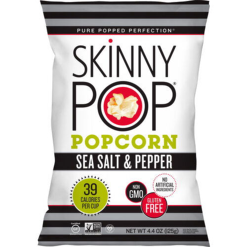 SkinnyPop Popcorn, Sea Salt & Pepper