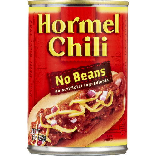 Hormel Chili, No Beans