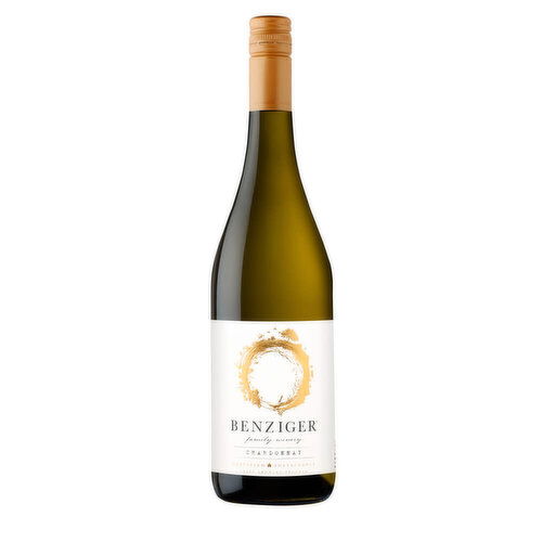 Benziger Family Winery Chardonnay California White Wine, 750 ml    