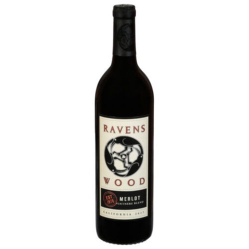Ravens Wood Merlot Vintners Blend, California, 2017