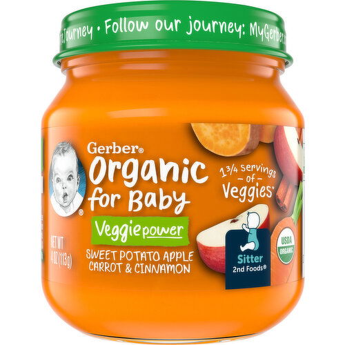 Gerber Sweet Potato Apple Carrot & Cinnamon