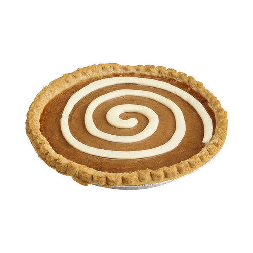 Fresh 9" Pumpkin Swirl Pie