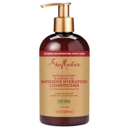 Shea Moisture Conditioner, Intensive Hydration, Manuka Honey & Mafura Oil