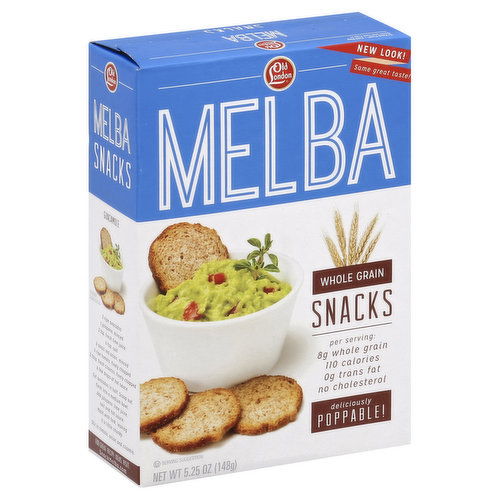 Old London Melba Snacks, Whole Grain