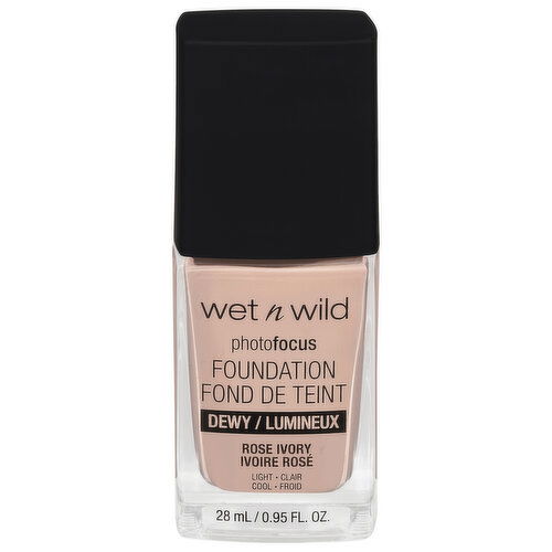 Wet n Wild Foundation, Rose Ivory, Dewy