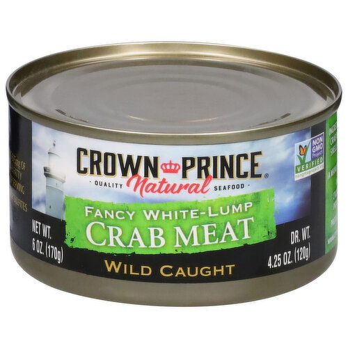 Crown Prince Crab Meat, Fancy White-Lump