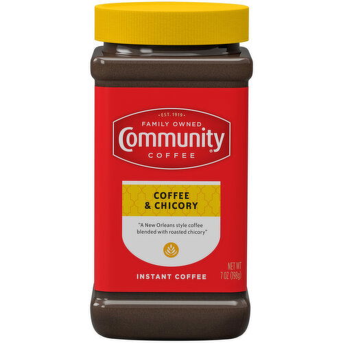 Community Coffee Coffee, Instant, Coffee & Chicory