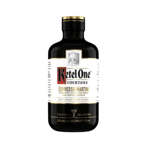 Ketel One Espresso Collection Coffee Martini Cocktail, 375 ml     - 375 Milliliter Image 1 of 2