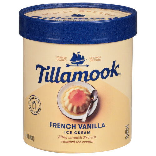 Tillamook Ice Cream, French Vanilla