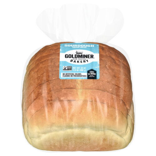 Goldminer Square Sourdough Bread - 24 Ounce