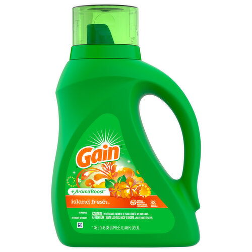 Gain Detergent, Island Fresh