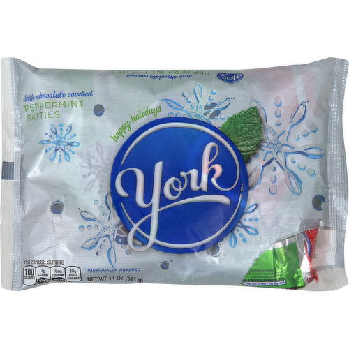 YORK Peppermint Patties, Dark Chocolate Covered