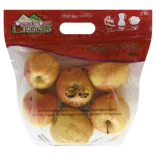 Chelan Fresh Apples, Organic, Gala