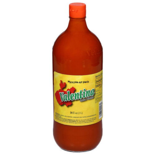 Valentina Hot Sauce, Mexican